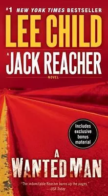 A Wanted Man; Jack Reacher - Paperback 0440246318 Lee Child • $4.25