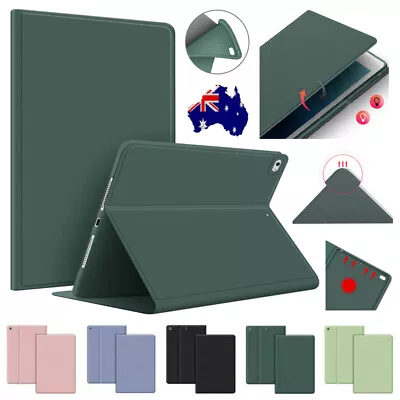 Smart Leather Stand Case Slim Cover For IPad Mini Pro Air 2 3 4 5 6 7 8 9th Gen • $20.39