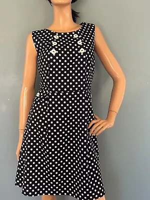 **REVIEW!! $289.99!! NEW! Fabulous Polka Dot Dress!! 16 • $59.99