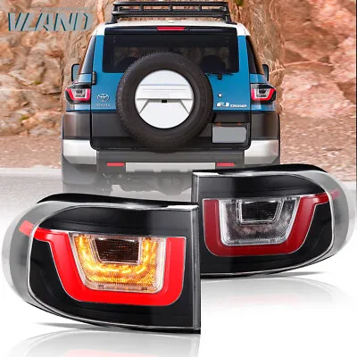 Pair VLAND LED Tail Lights For 2007-2014 Toyota FJ Cruiser Rear Lamps Plug＆Play • $115.99