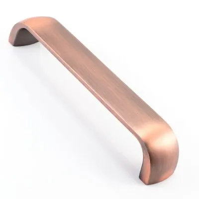Brushed Copper Door Handle Cupboard Wardrobe Chunky Copper Finish 160mm Centres • £4.50