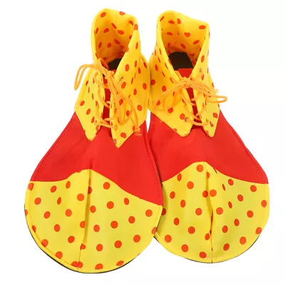 Pair Of Bright Color Clown Shoes Ronald McDonald Halloween Costume • $13.05