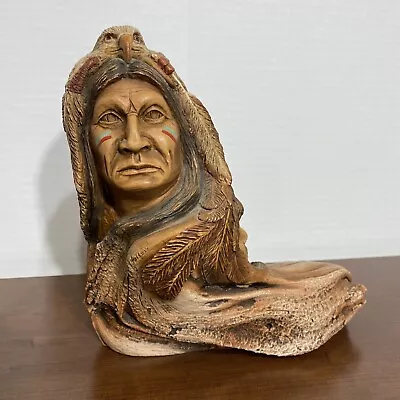 Mill Creek Studios Sculpture Indian Native American Eagle Stephen Herrero Statue • $55