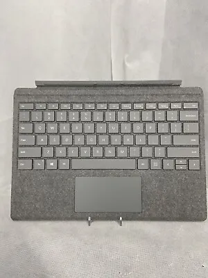 Microsoft Surface Pro 3 4 5 6 Type Cover Backlit Keyboard Model 1725 - Gray • $49.99