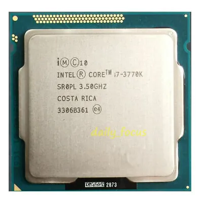 Intel Xeon I7-3770K I7-3820 I7-3930K I7-3960X I7-3970X I7-4960X CPU Processor • $126.98