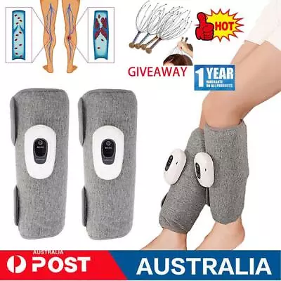 1PCS Heated Leg Massager Air Compression Foot Massage Calf Circulation Muscles • $38.75