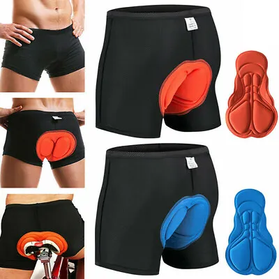 Bicycle MTB 3D Padded Underwear Short Men Women Breathable Quick Dry Bike Shorts • $11.99