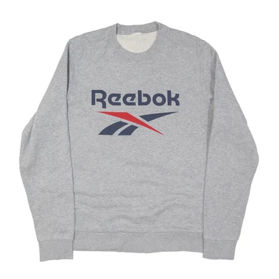 £19.99 • Buy REEBOK Sweatshirt Grey Mens M