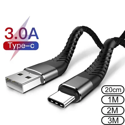$9.36 • Buy Fast Charge USB Type C Charger Cable For Samsung A71 A50 A22 S20 S10 S9 S8 Plus