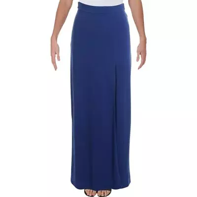 Speechless Womens Blue Knit Long Day To Night Maxi Skirt Juniors 13  3926 • $3.99