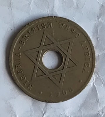 £1.55 • Buy 1908 Nigeria And British West Africa King Edward VII One Penny