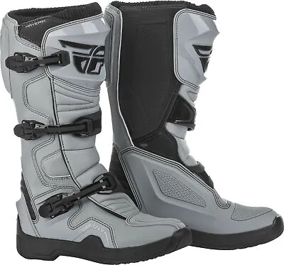 Fly Racing Maverik Riding Boots Grey/Black Pick Size MX Motocross ATV NEW 2021 • $139.95