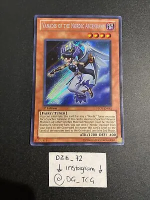 Yugioh - Vanadis Of The Nordic Ascendant * 1st Edition Secret Rare* STOR-EN081  • $20.76