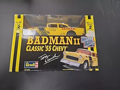 (MA3) Revell Metal Body Tom Daniel BADMAN II Classic 55 Chevy 1:25 Scale Diecast • $39.99