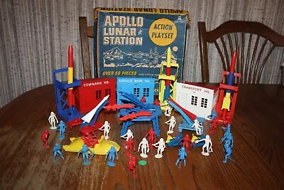 Vintage MPC Apollo Fireball XL5 Lunar Station Boxed Action Playset No. 9729-Marx • $269.99