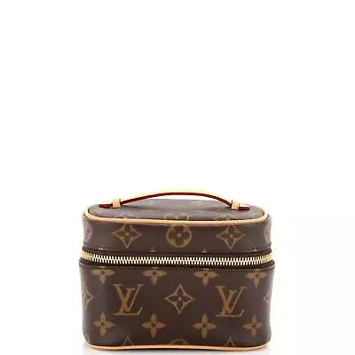 Louis Vuitton Nice Vanity Case Monogram Canvas Nano Brown • $943.40