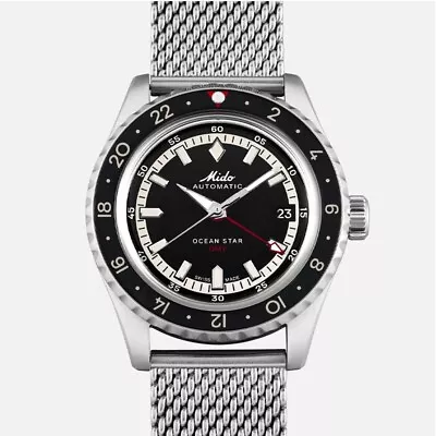 New Mido Ocean Star GMT Limited Edition For Hodinkee Men's Watch M0268291105100 • $1150