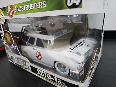 GHOSTBUSTERS Ecto-1 SIGNED BY ERNIE HUDSON  FUNKO POP RIDES • £410.18