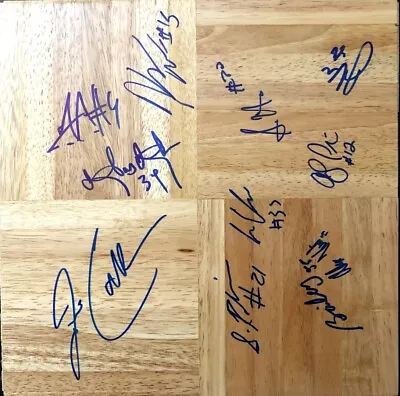 2009 UConn Final 4 Team Signed Floor (Jim Calhoun Stanley Robinson Kemba Walker) • $299.99