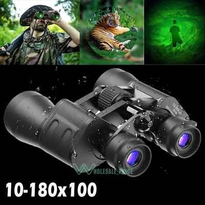 German Military Army 180x100 BK-4 Prism Night Vision Binoculars Goggles Hunting • $49.19