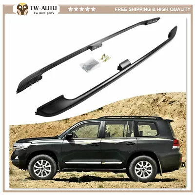 2Pcs Fits For Toyota Land Cruiser FJ200 LC200 2008-2021 Roof Rack Roof Rail Bar • $208.05