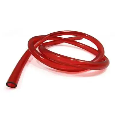 4' Length Of 1/4  Id X 3/8  Od Fuel Line Red Mini Bike Go Kart Mower Drift Trike • $10.07