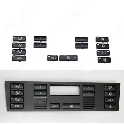 Climate A/C Control Panel Buttons Replacement For BMW E39 E53 525i 530i M5 X5 • $29.99