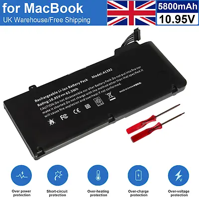 A1278 A1322 Battery For Apple MacBook Pro 13  Inch Mid 2009 2010 2011 2012 Year • £17.99