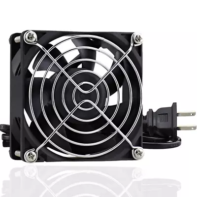Powerful GDSIME AXIAL 8025 Muffin Fan - Versatile 80mm Ventilator For 110V-240V  • $24.04