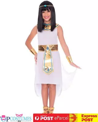 Egyptian Girl Medieval Greek Goddess Toga  Roman Dress Book Week Costume • $42