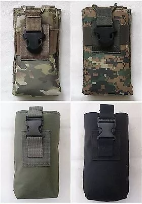 New Tactical Molle PRC 148 MBITR Walkie-Talkie Radio Pouch Nylon Airsoft  • $7.99