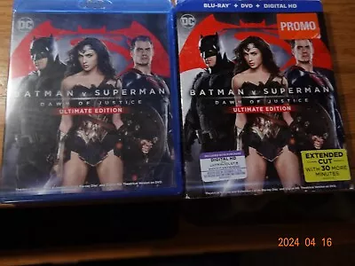 Batman V Superman: Dawn Of Justice (Blu-ray Disc 2016 3-Disc Set Ultimate Ed… • $3.25