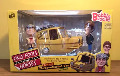 £18.99 • Buy Only Fools And Horses  Bobble Buddies & Trotter's Three Wheeled Van Set NEW