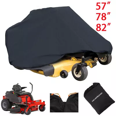 M L XL 2XL 3XL Lawn Mower Cover Waterproof Garden Yard Protection Riding Tractor • £12.99