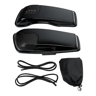5 X7  Saddlebags Lids Speakers Grill Cutouts For Harley Touring Road Glide 14-23 • $47.50