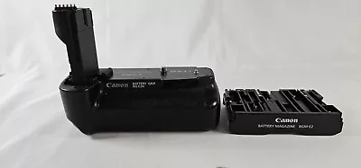 Canon BG-E2N Battery Grip For EOS 20D 30D 40D 50D + BGM-E2 AA Battery Magazine • £32.99