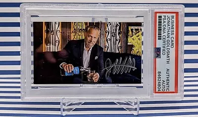 Jonathan Goldsmith Autograph Most Interesting Man In The World PSA Business Card • $39