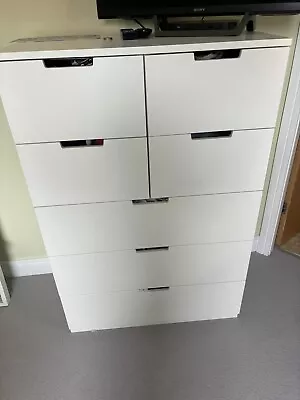 Ikea White Chest Of Drawers • £31