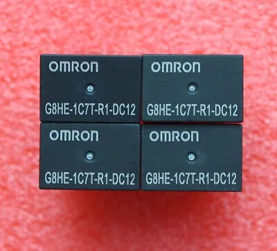 4pcs For OMRON G8HE-1C7T-R1-DC12 High Current Automobile Relays DC12V 5-Pins • $13.88