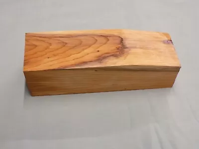 Yew Square Turning Blank tapering On One Edge . Well Seasoned . Craft Project • £9