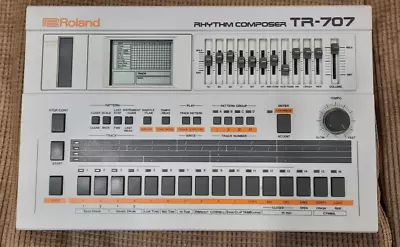 Roland TR707 Drum Machine Midi Bundle Great Condition • $795.95