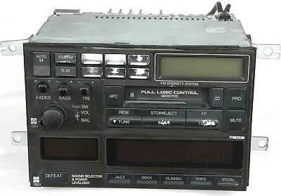 Vintage Mazda Oem Am/fm Radio Cassette With Equalizer - Untested - As-is • $39