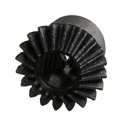 2Pcs 1 Modulus 20T 90 Degrees Tapered Bevel Gear Wheel 0.31 Inch Hole Dia • $9.77