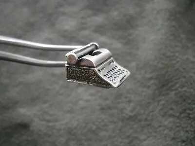 Danecraft Typewriter Vintage 925 Sterling Silver Bracelet Charm Pendant 5.3g • $8.50