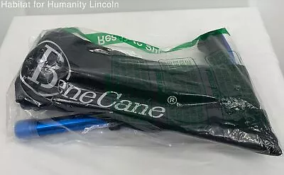 BeneCane Folding Unisex Walking Quad Cane-Blue With Travel Carrying Bag • $21.99