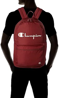 Adult Champion Frequency Backpack Laptop Sleeve Maroon CM2-0062-600 • $26.54