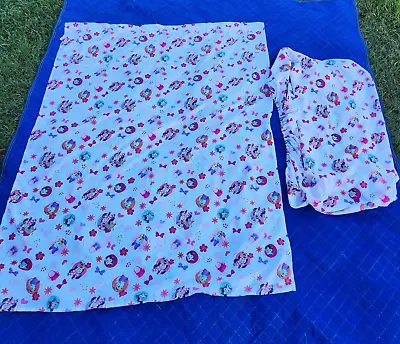 Disney Junior Minnie Mouse Toddler Fitted Sheet & Flat Sheet Fits Toddler Bed • $8.36