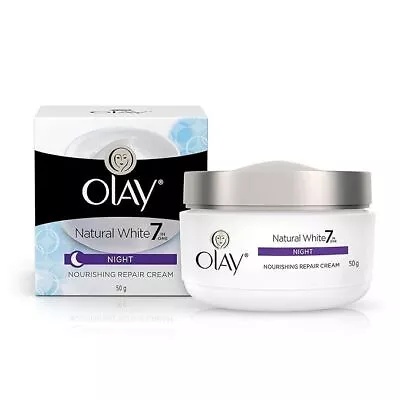 Olay Night Cream Natural Aura Glowing Radiance Cream SPF 15 For All Skin- 50g • $34.28