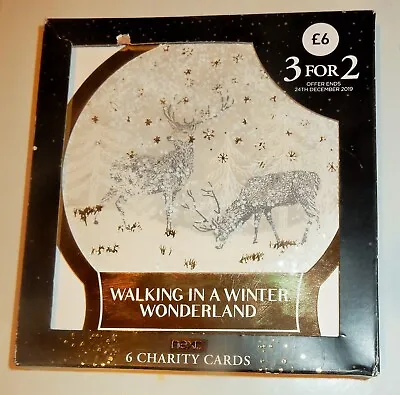 Next Charity Christmas Cards  - Pack Of 6 - Rrp: £6 • £4.99