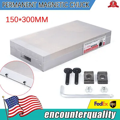 Permanent Magnetic Chuck Fine Pole Magnetic Chuck Workholding 6710121618 In • $122.55